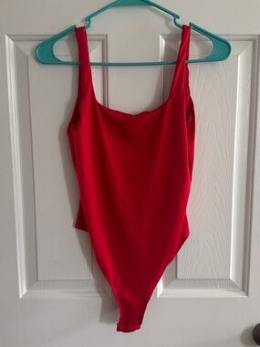 H&M Red Bodysuit